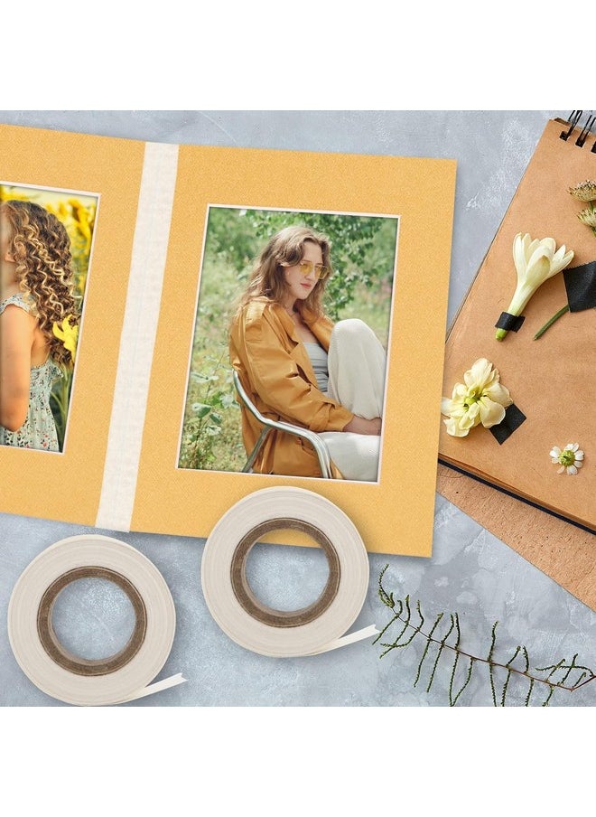 Lineco Archival Selfadhesive Abaca Paper Hinging Tape. For Attaching Mats To Backboard Hinging Artwork. Nonyellowing Strong Acid Free Neutral Ph Acrylic Adhesive0.875 X 12' Pack Of 1  - Image 4
