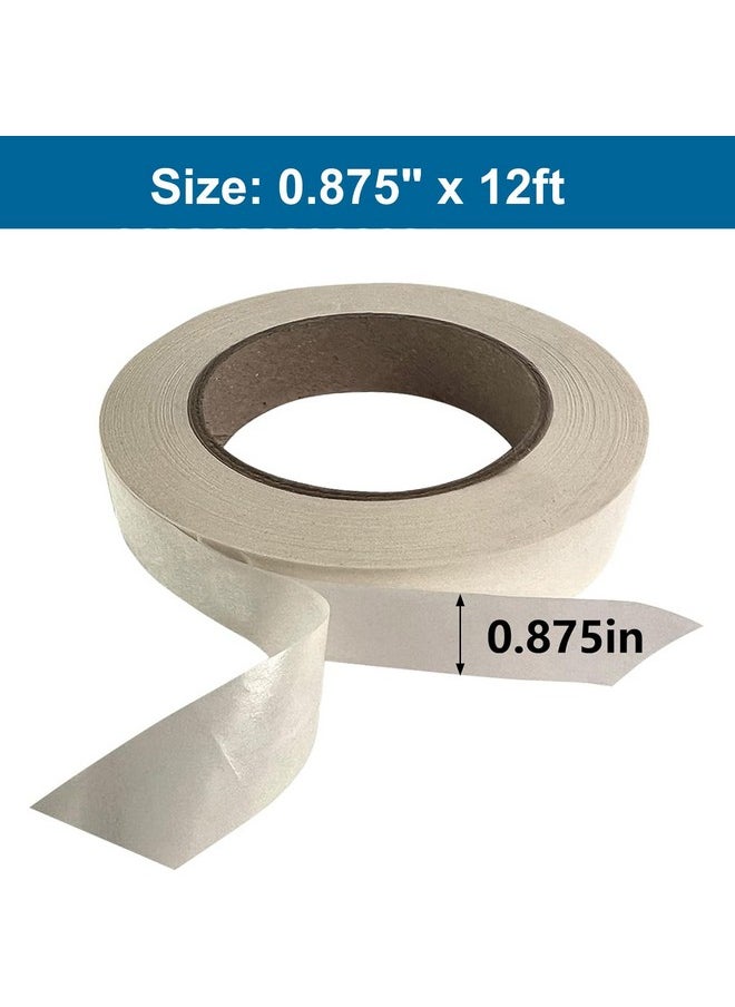 Lineco Archival Selfadhesive Abaca Paper Hinging Tape. For Attaching Mats To Backboard Hinging Artwork. Nonyellowing Strong Acid Free Neutral Ph Acrylic Adhesive0.875 X 12' Pack Of 1  - Image 3