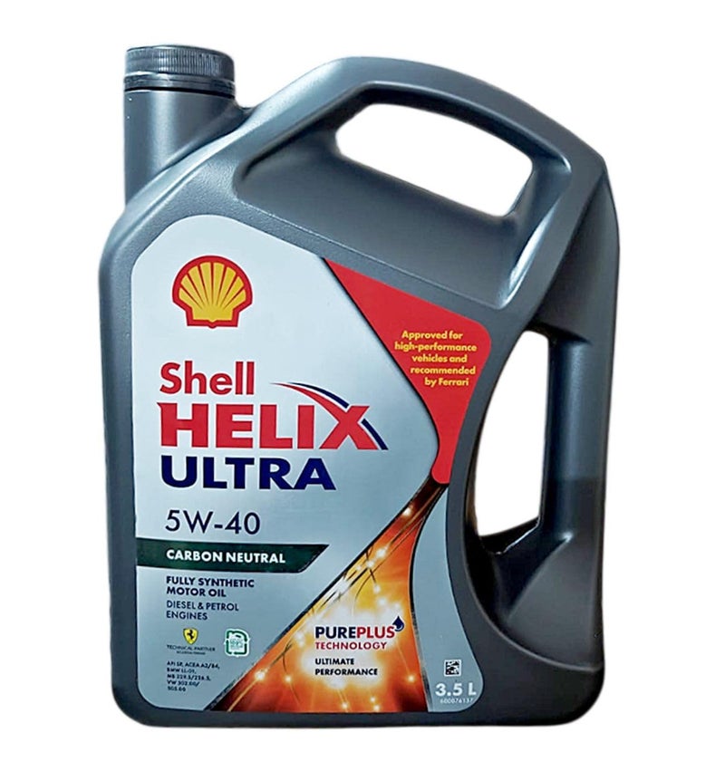 Shell Helix Ultra 5W-40 Fully Synthetic Engine Oil (3.5 L) - Image 4