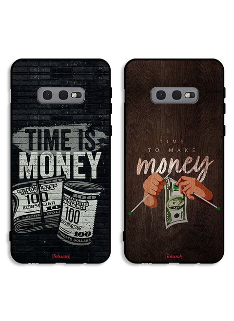 Two Cases For Samsung Galaxy S10e Protective Covers Time is Mony