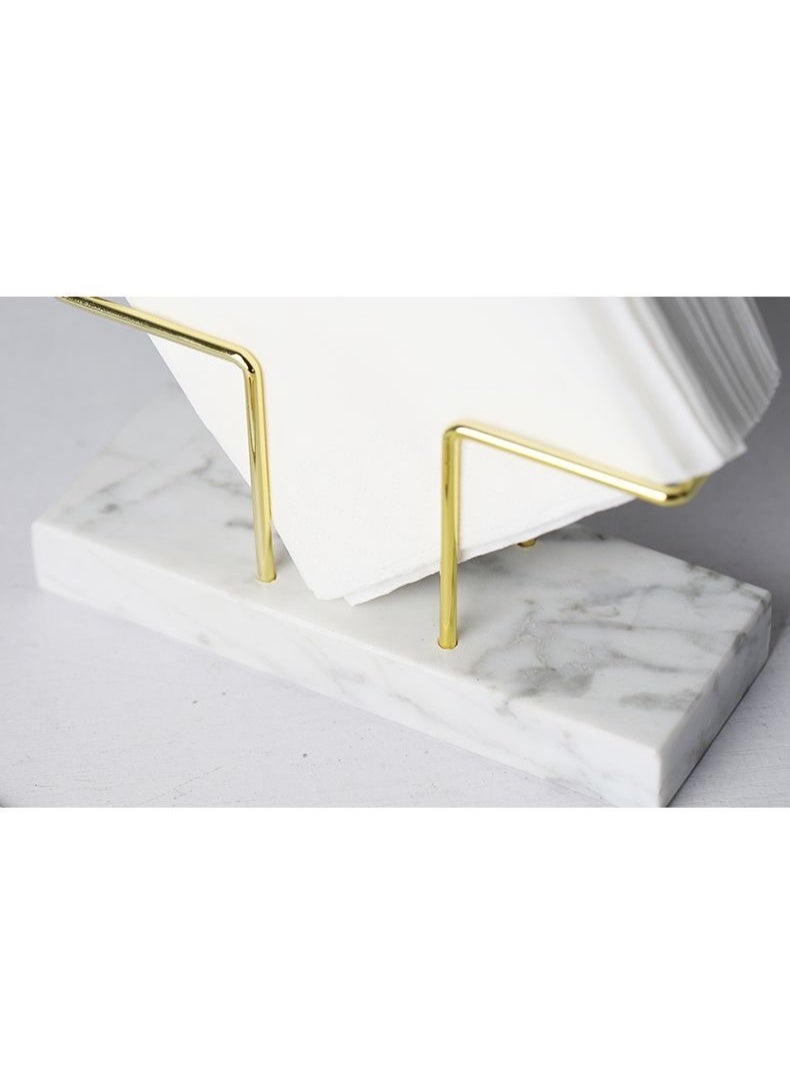 أوليس فيرس  【اختيار تجاري】حامل مناديل رخامي فاخر على الطراز الاسكندنافي · منظف طاولات فاخر للمقاهي/الفنادق/المطاعم · تصميم متين وثابت - Image 5