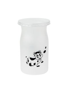 Restaurantware Restaurantware-5 Ounce Yogurt Jars, 100 Disposable Pudding Containers - Cow Print, Pop-Off Lids Included, Clear Plastic Chia Pudding Jars, For Snacks, Spices, And Desserts  - Image 4