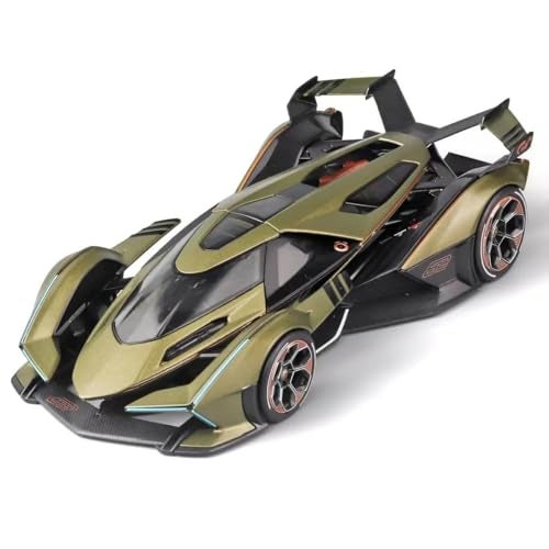 DEZICON 1:22 Scale Diecast Metal Car Lambo V12 GT Toy Car for Kids with Light Sound Pull Back Openable Door Collection Model Cars - Image 1