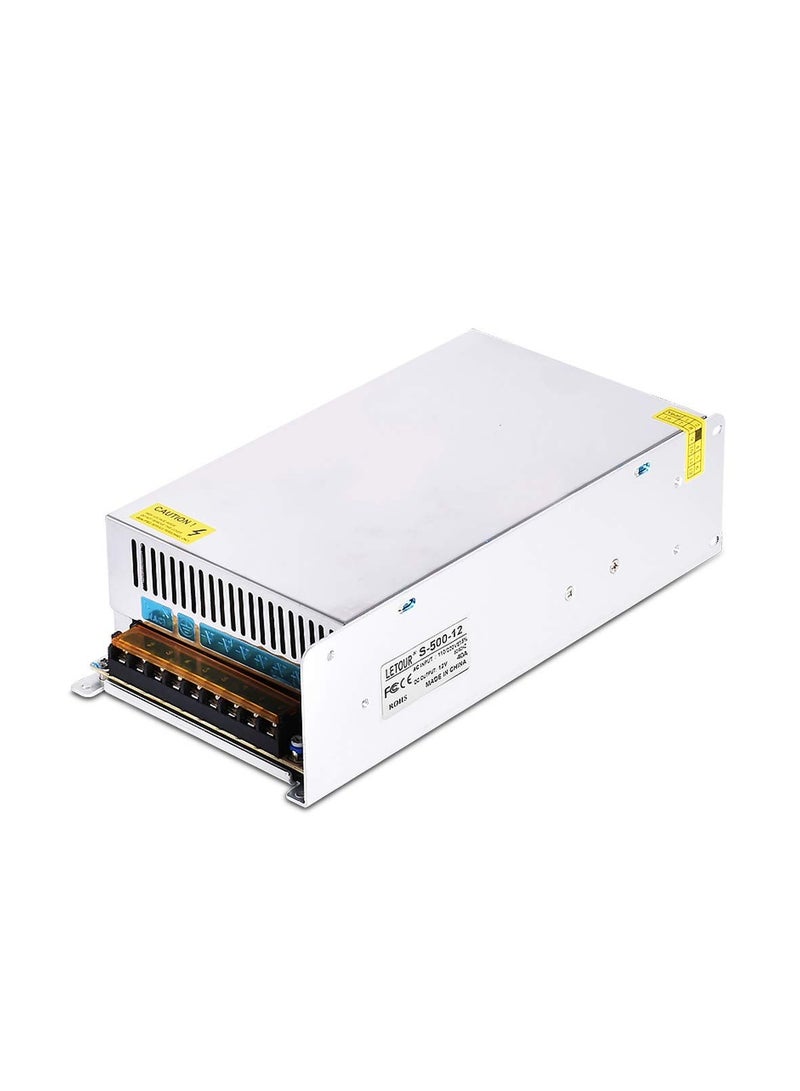Generic Walfront LED Power Supply Switch Driver with Bulb Transformer 100W500W AC 110/220V to DC 12V Switching Converter(12V40A(500W)) 
