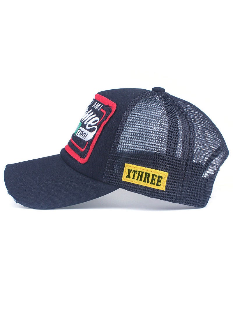 Generic Awesohle Embroidered Baseball Cap Unisex Red  - Image 5
