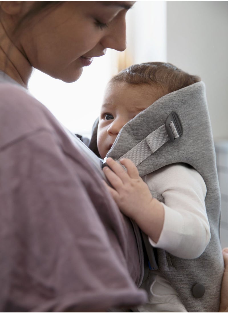 BABYBJORN Baby 3D Jersey Carrier Mini Light Grey  - Image 4