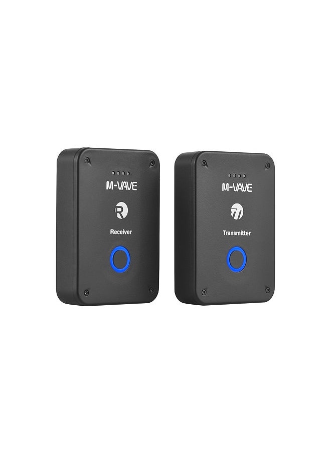 Generic - M-VAVE Wireless Earphone Monitor Transmission System Rechargeable 2.4GHz Transmitter and Receiver Mono/Stereo Switch 24bit/48KHz Lossless Digital Transmission Sound Quality - Image 1