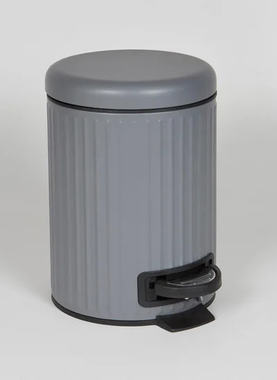 Matalan Retro Ridged Pedal Bin (26cm x 17cm)