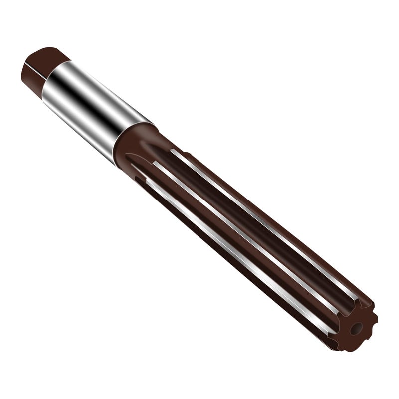Aopin 1Pcs Alloy Tool Steel Manual Reamer 5/8 "inch (H8) Straight Groove Metal Reamer, Suitable for Expanding Holes, Removing Burrs, and Improving Hole Accuracy - Image 1