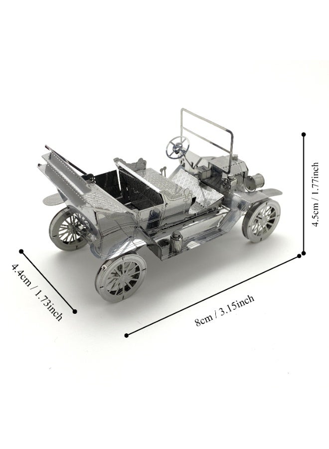 3D metal jigsaw puzzles, car model kits, creative assembly model 3D model kits, high-difficulty DIY assembly - Image 3