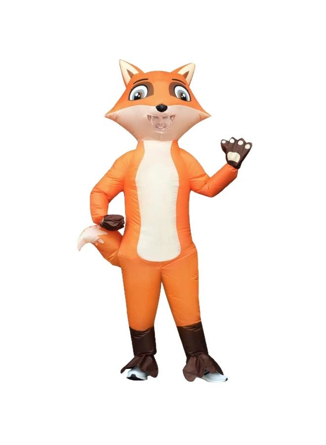 Cross Border Hot Sale Inflatable Clothing Adult Children Cosplay Clothing Animal Fox Suit Fun For Men And Women-Color:Product Pictures - Image 5