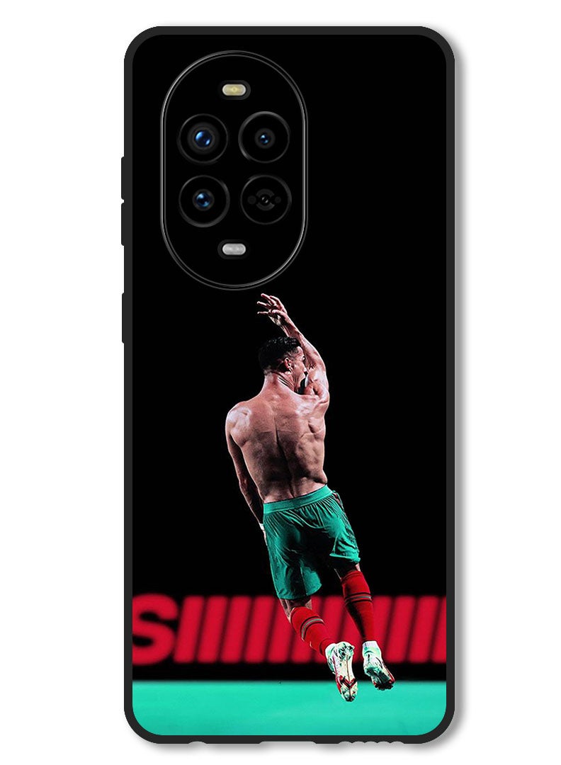 Theodor Case Compatible with Huawei Nova 13 Pro Protection Shockproof Bumper Cover Ronaldo In The Air - Image 1