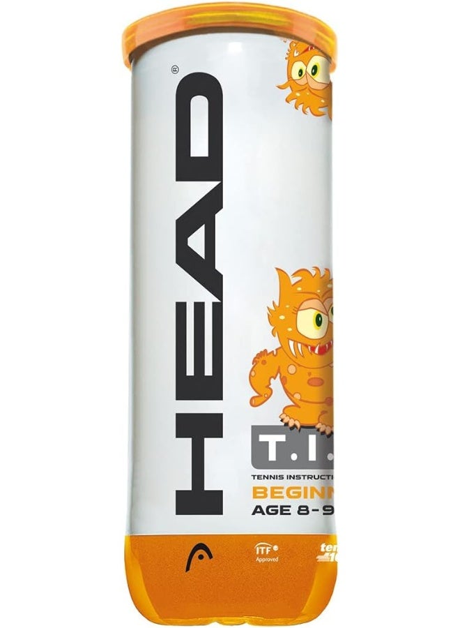 Head Tip 3‑Stage 1 Tennis Balls – Junior Low Compression Set - Premium tennis_balls designed for performance, durability, and comfort - Premium Tennis Balls for Performance, Durability and Everyday Use - Image 3