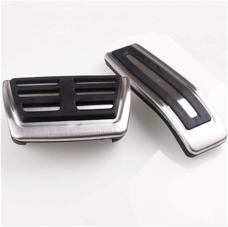 QASULER Stainless Steel Car Pedal Pads Cover - Image 2