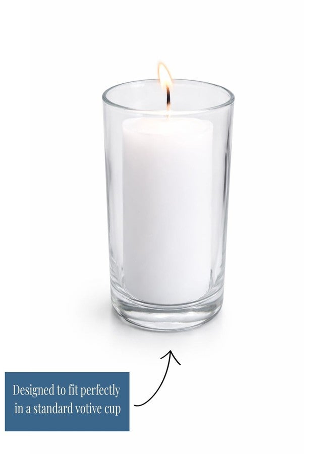 Candlestock White Votive Candles - Box of 36 Candles, 15 Hour Burn Time, Made in The USA, Candles for Parties, Events, Restaurants, Spas, Decorations, Home, Unscented Candles - Image 3