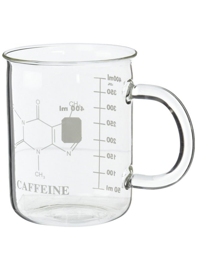 Educational Innovations - Scientific Glass Caffeine Beaker Mug (450Ml) - Image 1