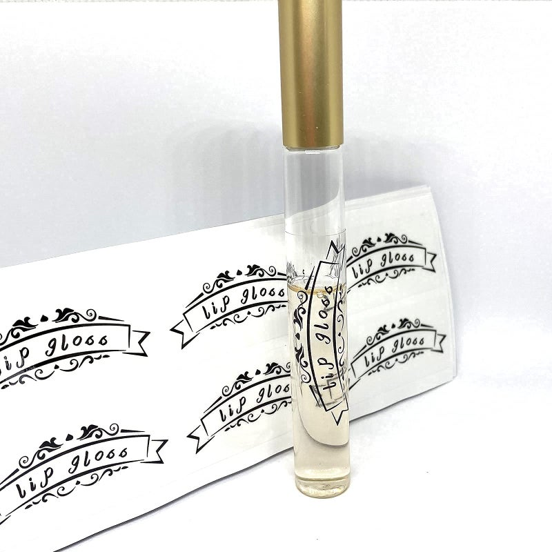 Besttile Lip Gloss Tube Stickers,2x1 Inch Clear Roller Bottles Stickers,Waterproof Label for Personalized DIY Lip Gloss Bottle,200 Pcs Per Pack - Image 4