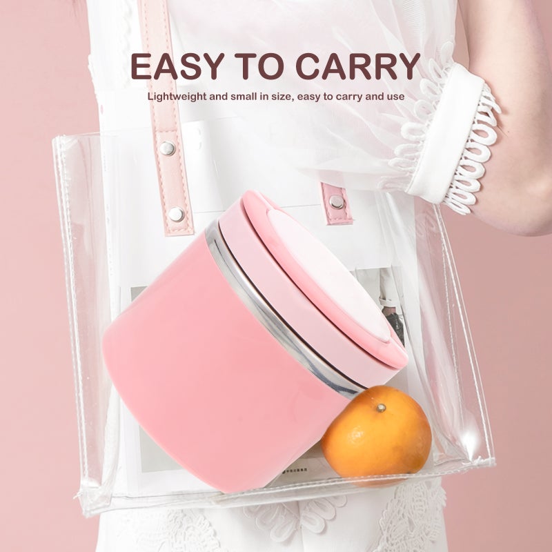 1 Set Thermal Lunch Box Stainless Steel Keep Food Drink Warm Hot Soup Bowl - Image 4
