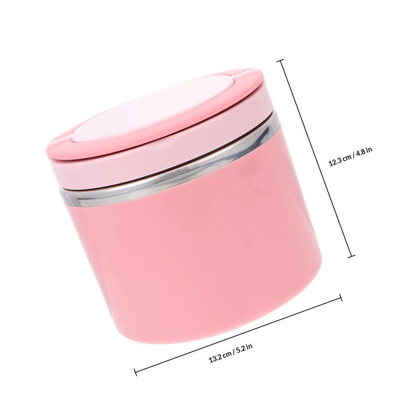 1 Set Thermal Lunch Box Stainless Steel Keep Food Drink Warm Hot Soup Bowl - Image 2
