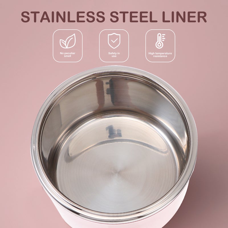 1 Set Thermal Lunch Box Stainless Steel Keep Food Drink Warm Hot Soup Bowl - Image 5