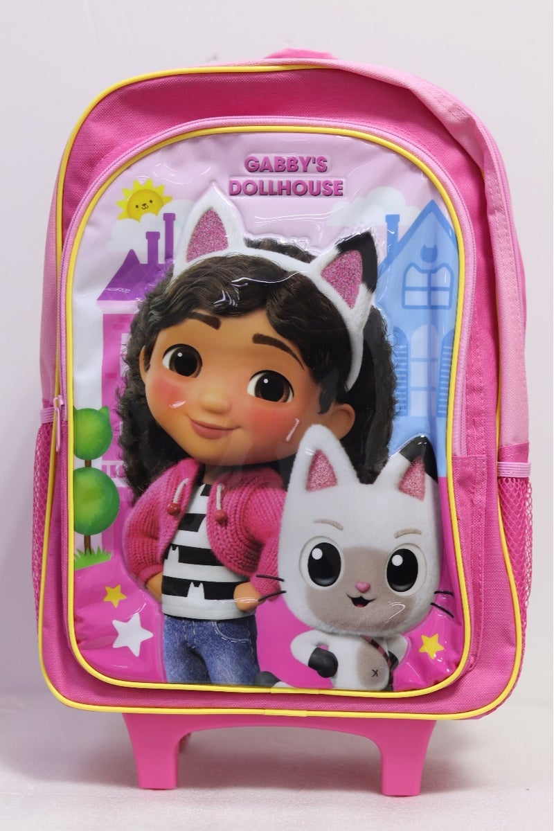 Gabby's Dollhouse حقيبة عربات جابي 5 في 1 مقاس 16 بوصة FKVPT16-406 - Image 3