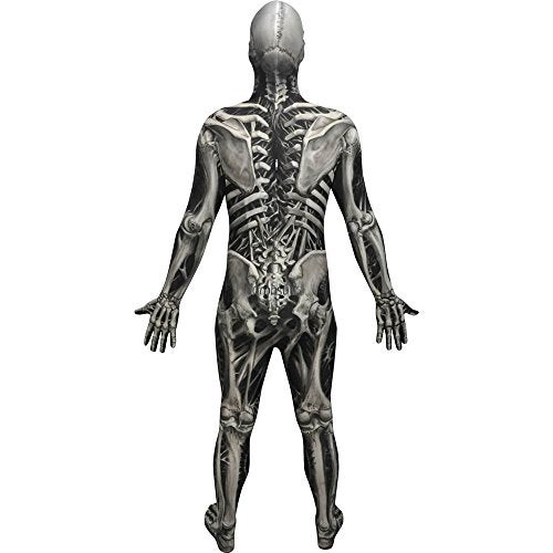 Morphsuits Men's Monster Skull and Bones Costume Skeleton, XX-Large - Image 2