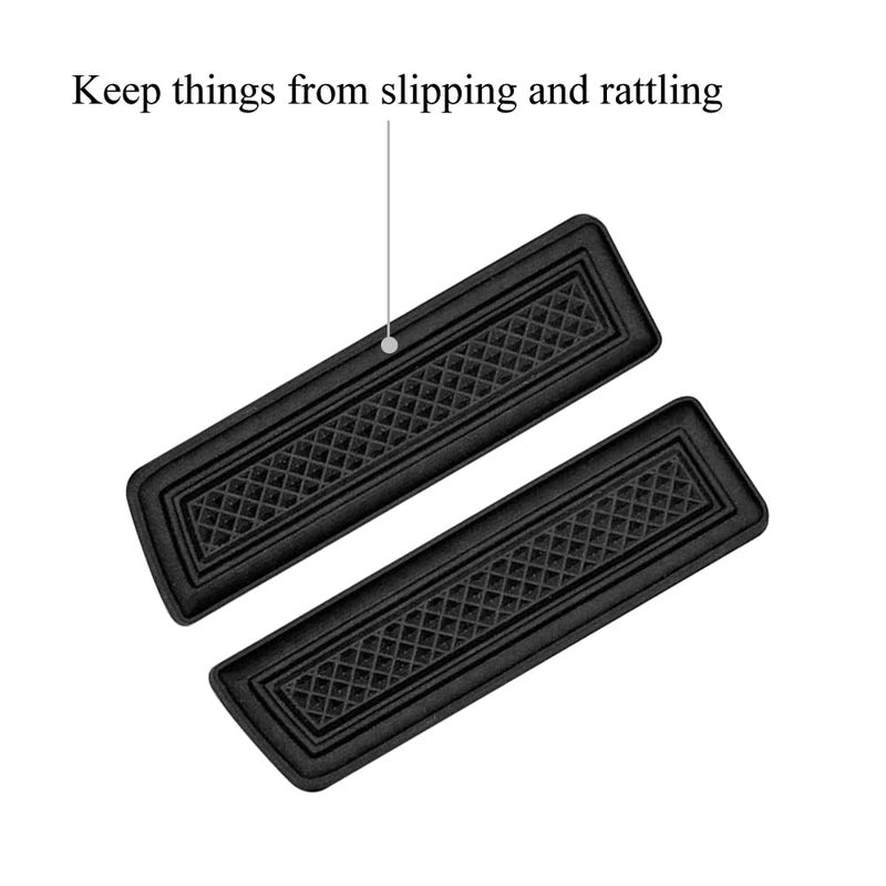 Vesul Front Row Door Side Storage Box Compatible with Ford Edge 2015-2025 Armrest Phone Container Door Organizer Handle Pocket ABS Tray Insert Glove Pallet - Image 4