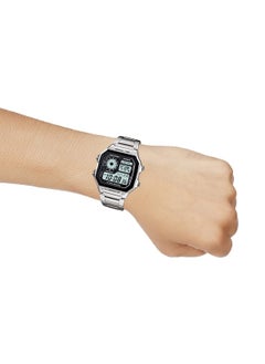 CASIO Men's Youth Digital Watch AE-1200WHD-1A - 42 mm - Silver  - Image 4