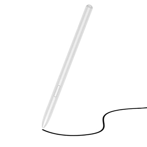 PCTC Galaxy Tab S7 FE S Pen Replacemen Stylus Pen for Samsung Galaxy Tab S7 FE SM-T730, SM-T733, SM-T736B Touch Pen + Tips/Nibs (Mystic Silver) - Image 1