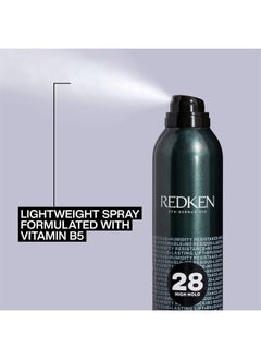 REDKEN Redken Control Hairspray 28 | Extra High-Hold | Flake-Free, Quick-Drying Finish | Long-Lasting Frizz Protection | Weather & Humidity Resistance | 24 Hour Style Control | For All Hair Types | 2 Oz 