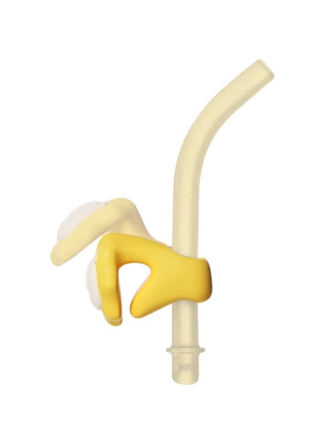 Imperial Pet Huangchong Baby Soup Drinking Straw Set, Infant And Toddler Porridge And Water Drinking Clip-On Silicone Feeding Straw*2 + Lion Clip*1 - Image 3