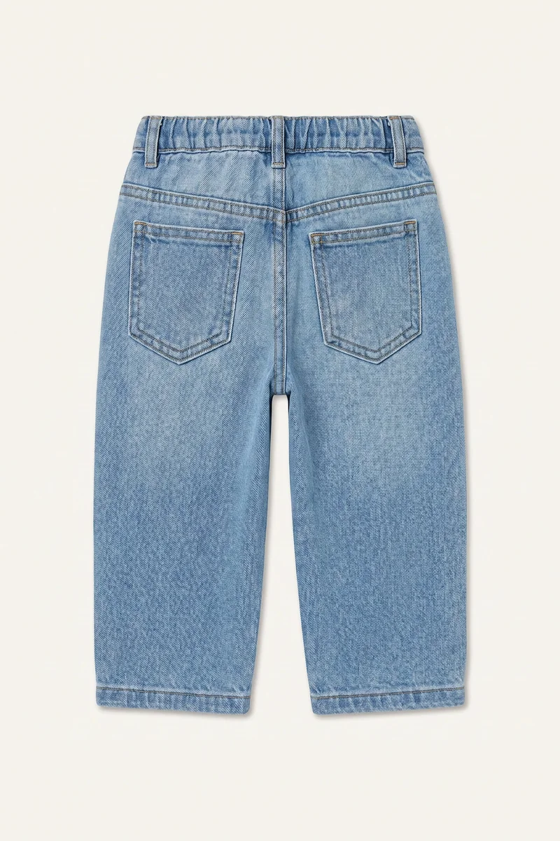 ديفاكتو Baby Boy Balloon Fit Elastic Waist Jeans