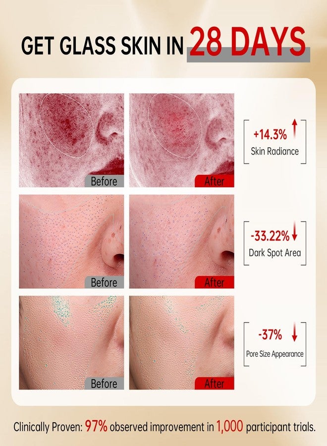 VGO Skin Care Set, with Snail Mucin 92% Moisturizer 1.76 Oz & Vitamin C Face Serum 1.01 Oz, Daily Hydrating & Firming Skincare Routine Kit for All Skin Type - Image 3