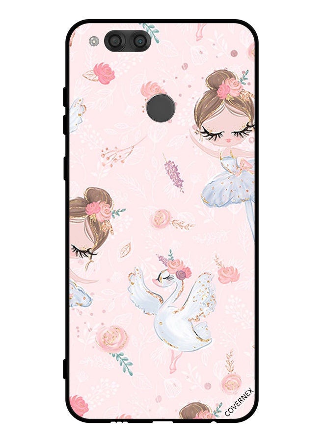 Covernex Protective Case Cover For Honor 7X Doly Girl And Flowers - Image 1