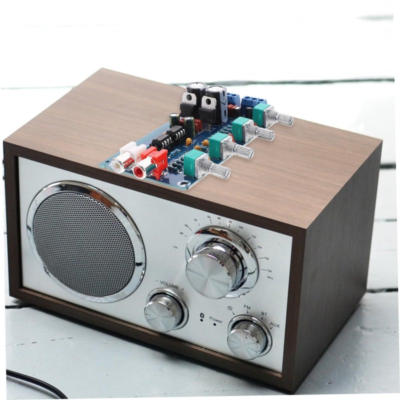 Digital Subwoofer Amplifier Board Module With Preamp Treble Bass And Volume Control For Home Theater Audio Black - Image 4