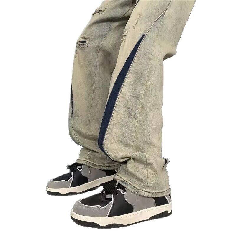 Unisex Casual Daily Denim Jeans - Image 5