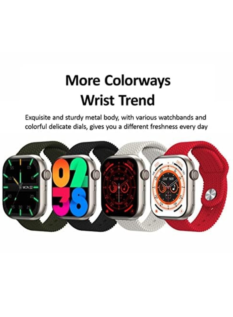 9 Pro+ Smart Watch with Fitness Tracking, Sleep Monitoring & Multi-Functional Display – Advanced Health & Activity Tracking - Image 4