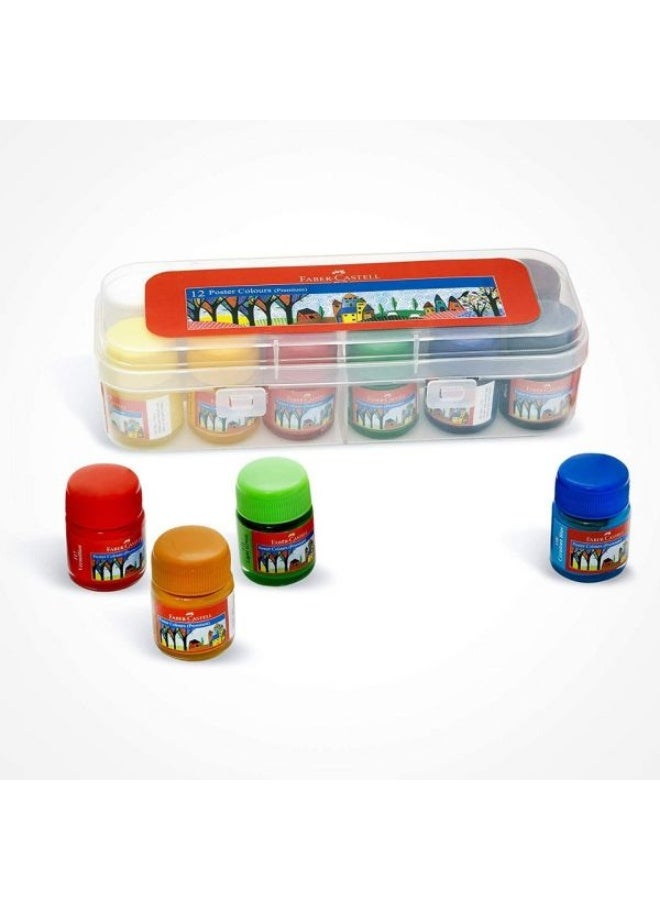 Faber-Castell 12 Poster Color Set - Image 2