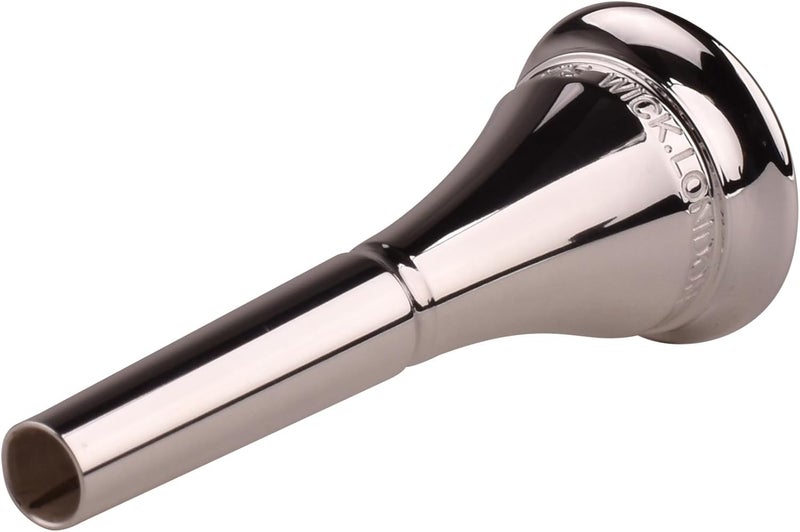 Denis Wick French Horn Narrow Rim Classic Mouthpiece Silver Plated 7N | French Horn Mouthpiece for Players of All Levels | Large Sound with a Full Rich Tone | Cup 17mm | Rim 3.85mm | Throat 4.5mm - Image 1
