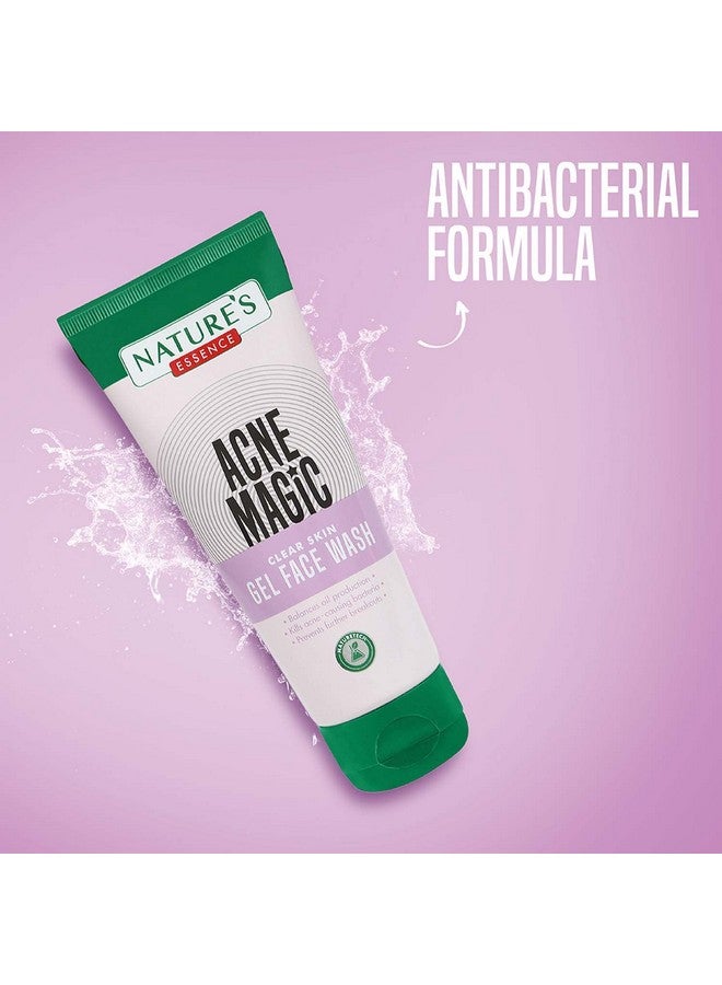 Nature's Essence جل غسول الوجه السحري لعلاج حب الشباب من ناتشرز إيسنس، 100 مل - Image 2