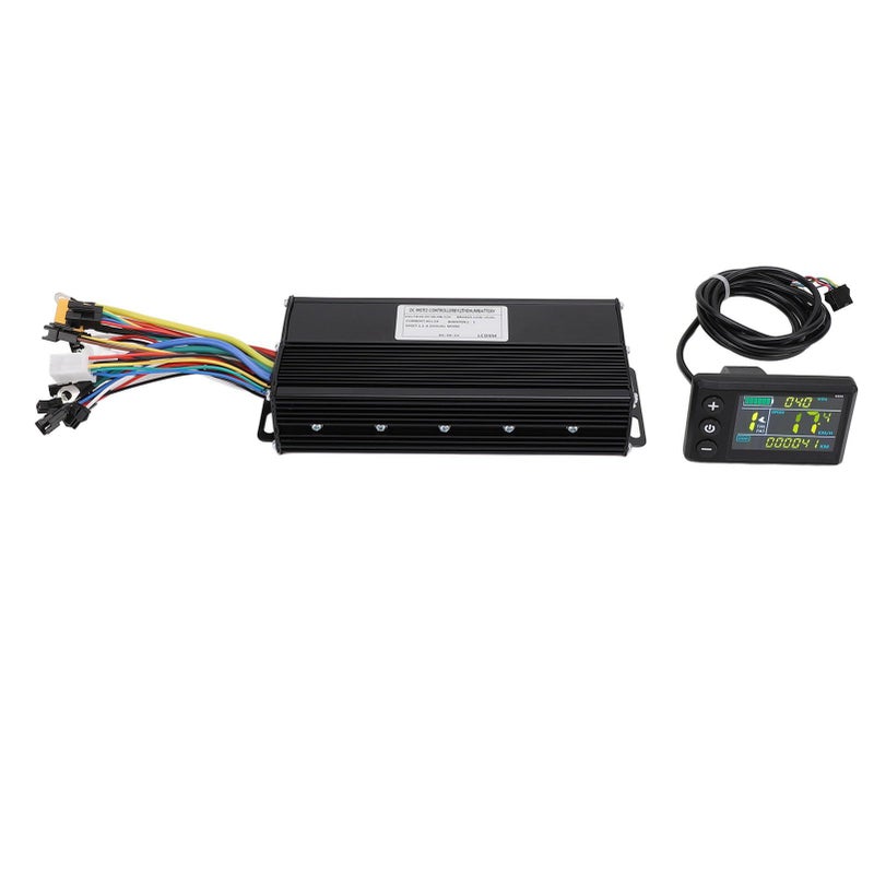 S866 Triple Mode Sine Wave 40A Brushless Motor Controller Kit With Color Display - Image 3