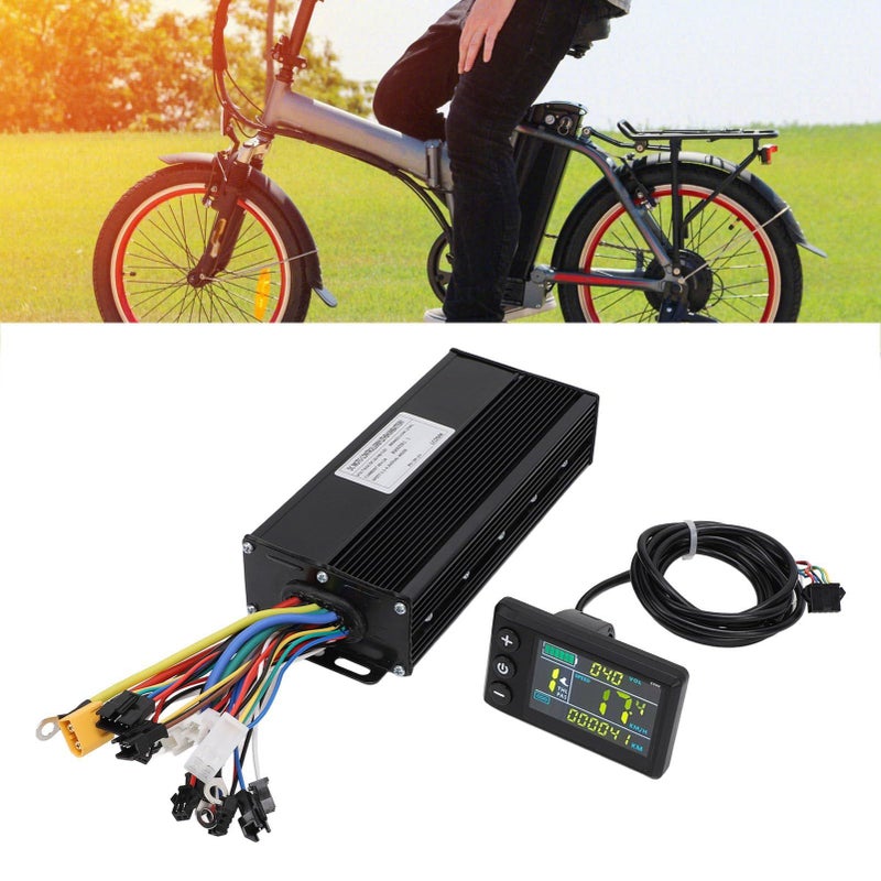 S866 Triple Mode Sine Wave 40A Brushless Motor Controller Kit With Color Display - Image 5