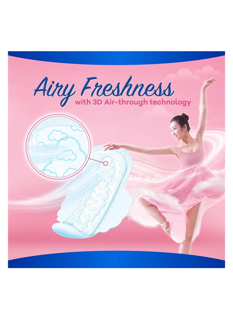Whisper Skin Love,Thin Heavy With Wings, Odour Protect, Slim & Soft,10 Pads 24cm  - Image 3