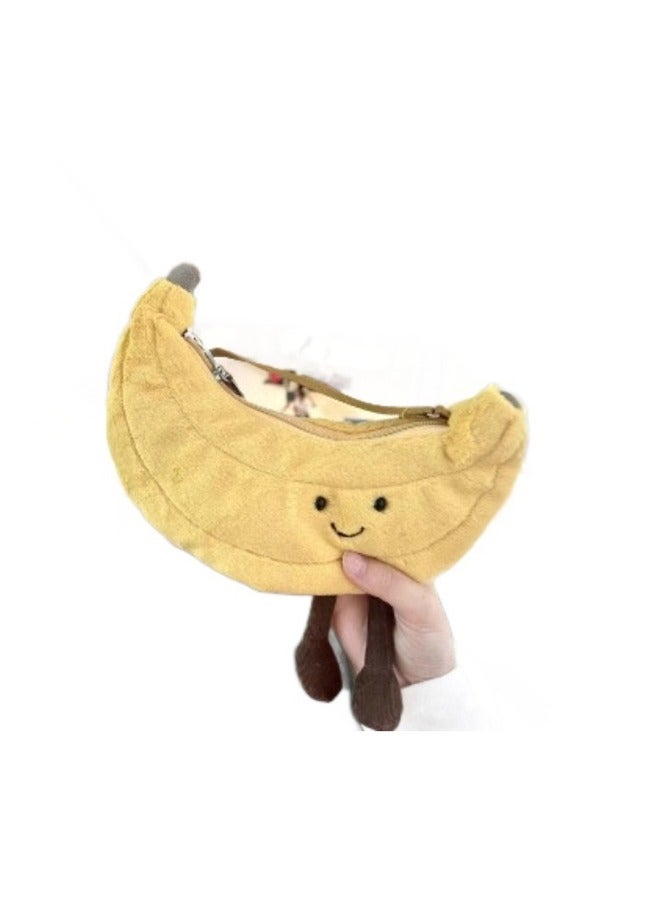 Banana Crossbody Bag Cute Plush Doll Cute Appearance Unlock unique fashion gift ideas - Image 4