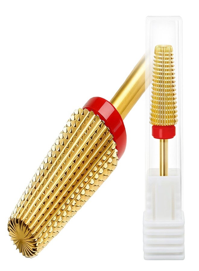 FANTEXY 5-in-1 Tungsten Carbide Nail Drill Bit, 3/32", Fine-F - Image 1