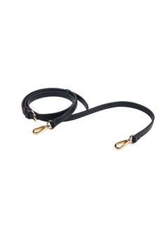 Live Up LIVE UP Purse Strap,Genuine Leather Purse Straps Replacement for Cross Body Bag HandBags(Black-Gold Hardware)  - Image 1