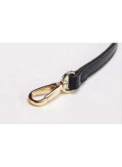 Live Up LIVE UP Purse Strap,Genuine Leather Purse Straps Replacement for Cross Body Bag HandBags(Black-Gold Hardware)  - Image 3