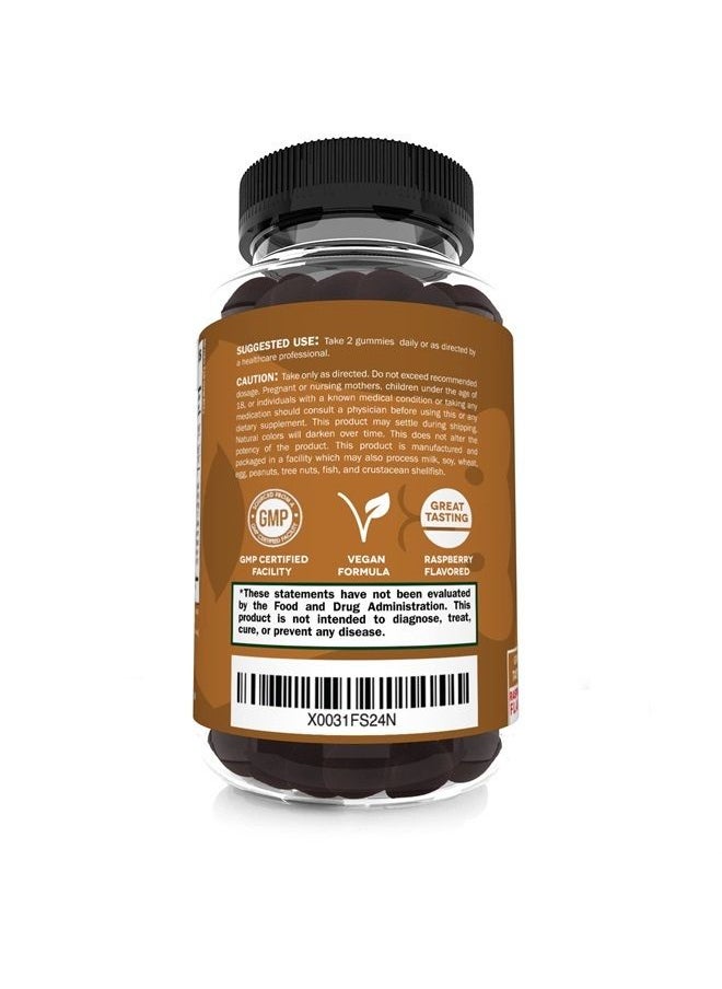 Sunergetic - Premium Mushroom Gummies Supplement - Mushroom Complex for Immune Health, Brain, Mood & Stress Support - Mushroom Blend with Lions Mane, Chaga Extract, Reishi, Turkey Tail, Cordyceps (90 Gummies) - Image 1