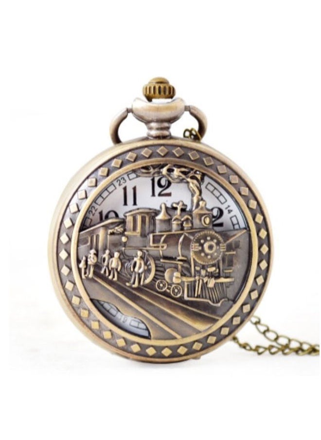 NIBEMINENT - Men's Pocket Watch Pointer Display Hollow Out 8556 - Image 1