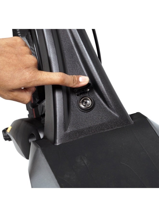 T2 1500W E-Scooter for Adults, 70KM/H Max Speed, 45-55KM Range, 10" Tires, 48V18A Battery, Dual Suspension, Front and Rear Disc Brakes, Aluminum Frame, Brushless Motor High-Speed Teens Electric Scooter , All-Terrain Off-Road Tubeless Tires, Mobile App-Connected Smart Commuter Scooter, Foldable Heavy Duty Urban Mobility E-Bike for City and Adventure Riders - Image 5